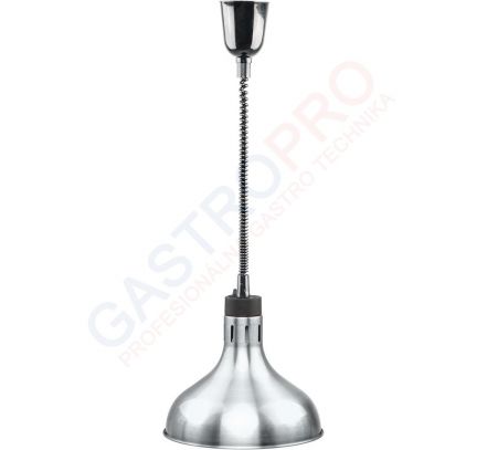 Ohrevná lampa závesná šedá / 290 mm