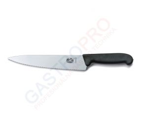 Kuchynský nôž so zúbkovanou čepeľou Victorinox 25 cm, dlhodobo ostrý