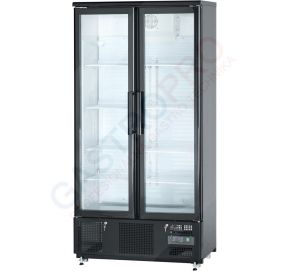 Presklená barová chladnička 2-dverová (posuvné) 490 l