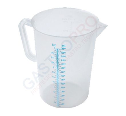 Odmerka číra s modrou mierkou - 5 l