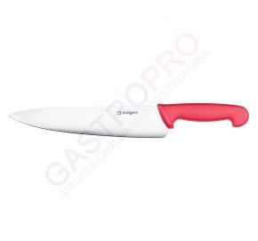 HACCP-Kuchynský nôž dlhý, ćervený, 25cm