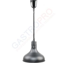 Ohrevná lampa Stalgast čierna / 290 mm