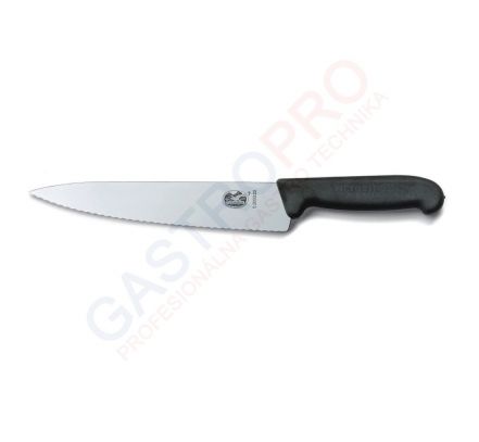 Kuchynský nôž so zúbkovanou čepeľou Victorinox 22 cm, dlhodobo ostrý