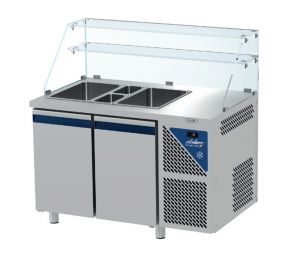 DalMec Saladeta 2x dvere 2x sklo