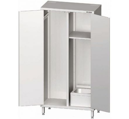 Dvojdverová skriňa so zabudovanou výlevkou - 1000x500x2000 mm