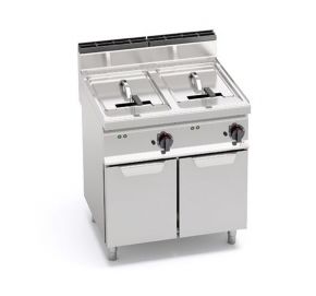 Elektrická fritéza Bertos-TURBO 2x10 litrov