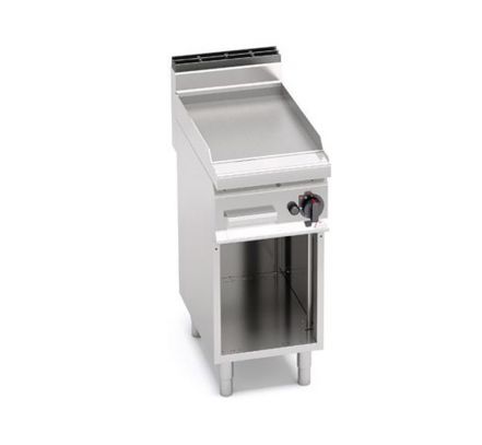 E-grilovacia platňa BERTO´S ryhovaná 4,8 kW