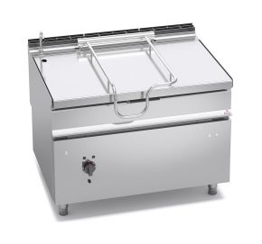 Elektrická panvica 120 l - BERTO´S - motorizované vyklapanie