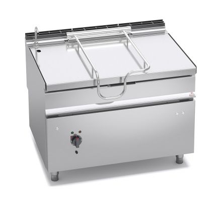 Elektrická panvica 120 l - BERTO´S - motorizované vyklapanie