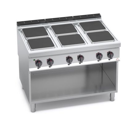 Elektrický sporák 6 x 3,5 kW - BERTO´S