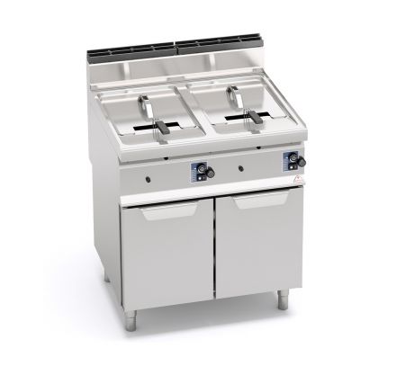 Plynová fritéza 2 x 10 L - BERTO´S