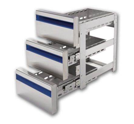 DalMec Zásuvky GN1/1 - 3x1/3