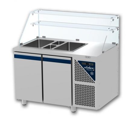DalMec Saladeta 2x dvere 2x sklo