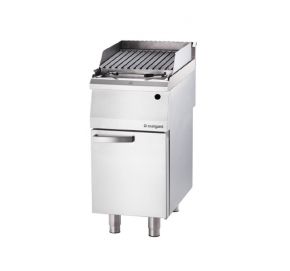 Lávový gril plynový Stalgast 400 „V“
