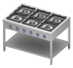 Plynovy sporak STALGAST ECO 900 / 32,5 kW