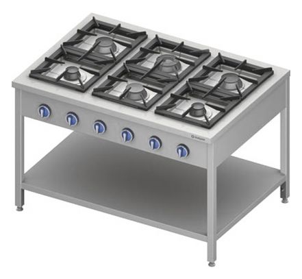 Plynovy sporak STALGAST ECO 900 / 32,5 kW