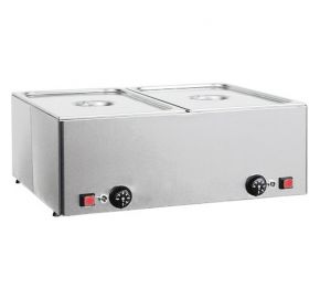 Bain-Marie FORCAR - 2x GN1/1 150 mm -  bez ventilu