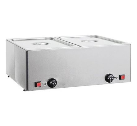 Bain-Marie FORCAR - 2x GN1/1 150 mm -  bez ventilu