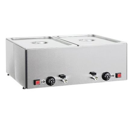 Bain-Marie FORCAR - 2x GN1/1 150 mm - s ventilom