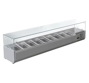 Chladená pizza vitrína 2000 - 10xGN1/4