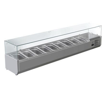 Chladená pizza vitrína 2000 - 10xGN1/4