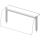 Nadstavba so sklenenou policou – LED osvetlenie – 990 x 455 x 450 mm