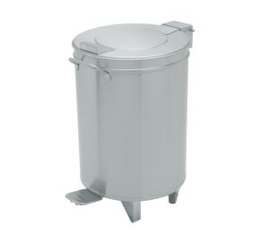 Nerezový odpadkový kôš, 90 l – nášľapný