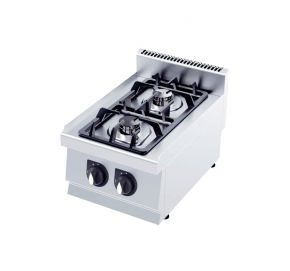 Gastromarket® 600 Plynový sporák- 2 horáky - bez podstavca