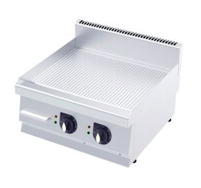 Elektrický gril 600 - ryhovaný - 400x600x290 mm