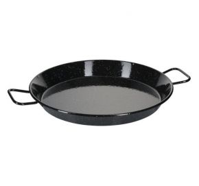 Mini smaltovana paela panvica, priemer 12 cm