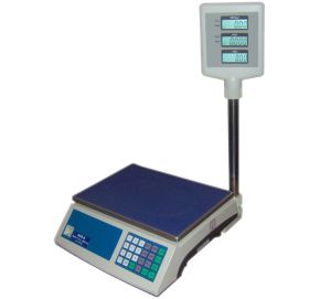 Váha do 15 kg, so stĺpikom / ciachovaná