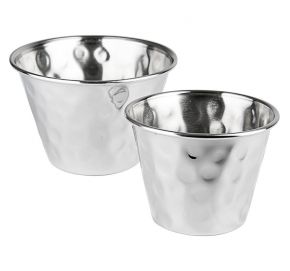 Misky mini dip 5,7cm – s tepaným kladivovým efektom