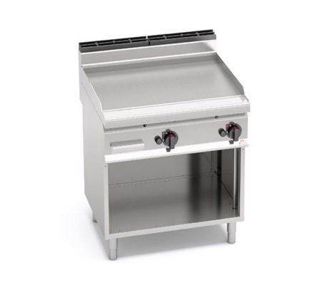 E-grilovacia platňa BERTO´S hladká 9,6 kW