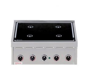 Profesionálny indukčný varič BERNER - štvorzónový - 4x 5 kW