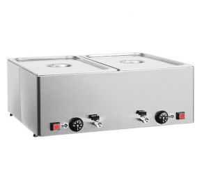 Bain-Marie FORCAR - 2x GN1/1 150 mm - s ventilom