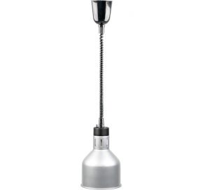 Ohrevná lampa, šedá / 173 mm