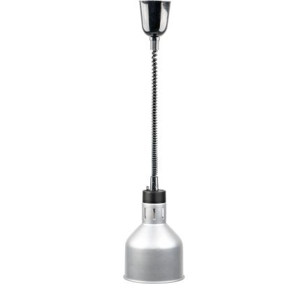 Ohrevná lampa, šedá / 173 mm