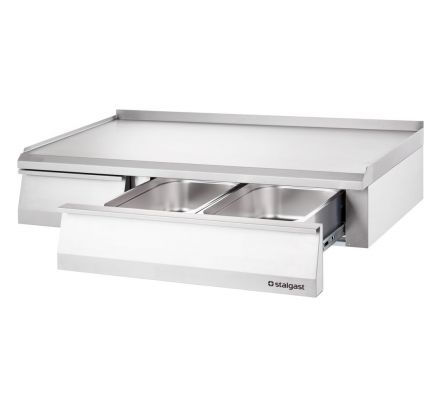 Neutrálny pracovný element so zásuvkou – 1200mm