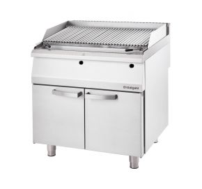 Lávový grill plynový Stalgast 800 „V“