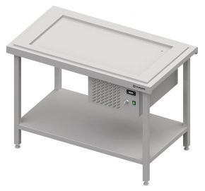 Výdajný stôl s chladenou platňou na 4x GN1/1